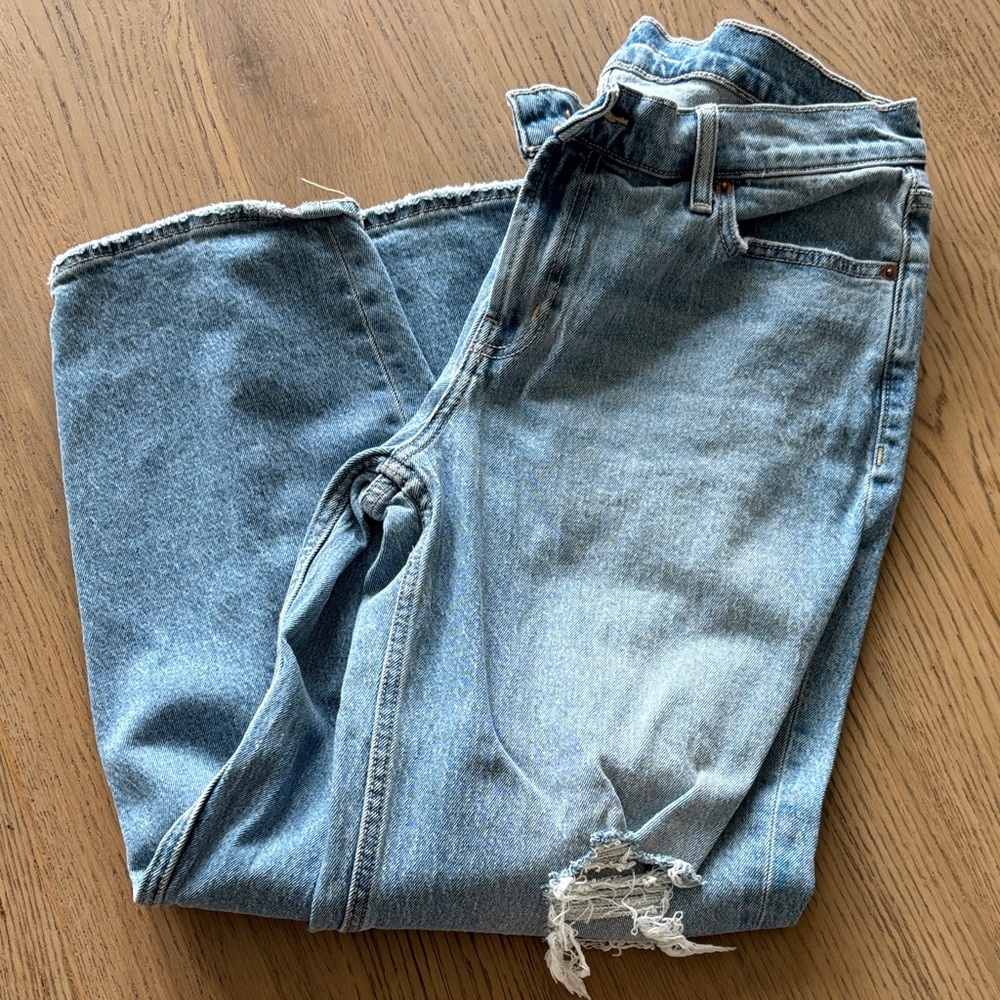 Old Navy Light Blue Boyfriend Jeans